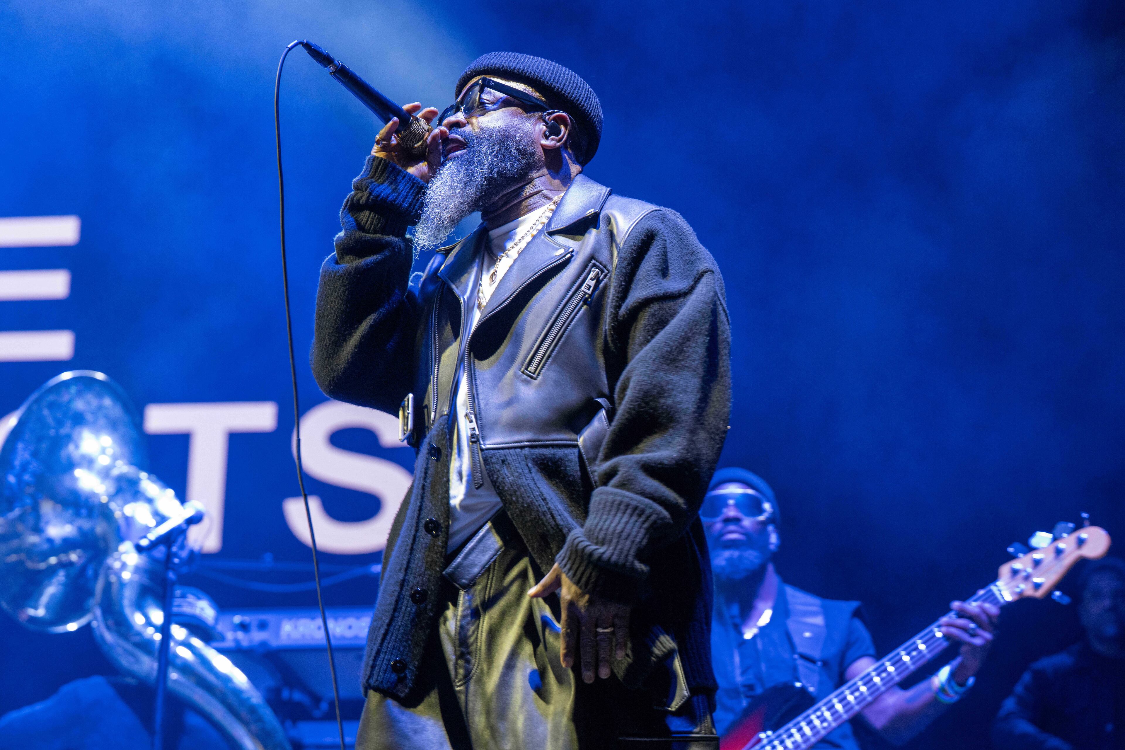 Black Thought of the Roots performs at One Musicfest on Saturday, Oct. 25, 2025, at Piedmont Park in Atlanta. (Paul R. Giunta/AP)