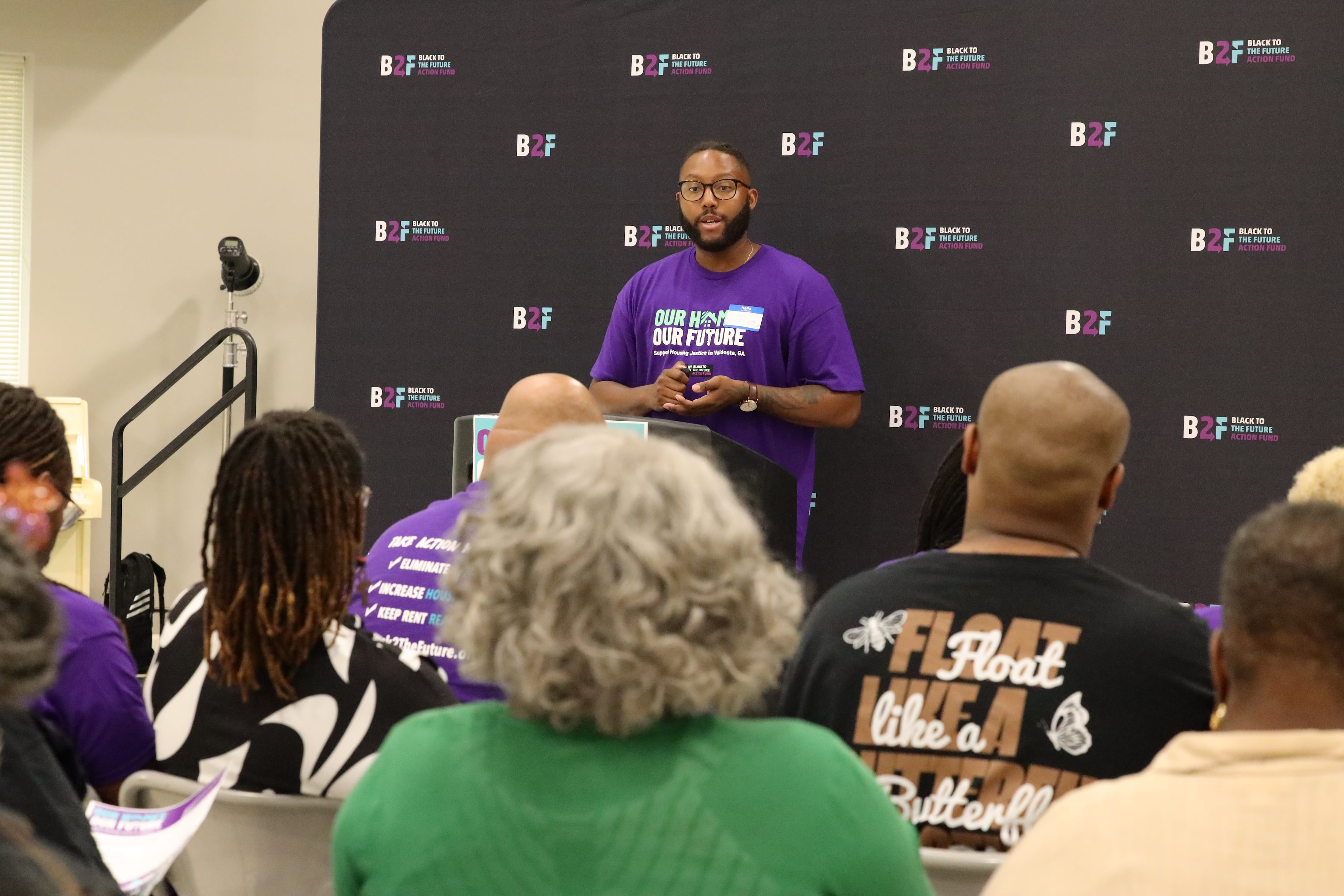 Black to the Future Action Fund "Our Homes, Our Future" event in June 2025. (Courtesy of Black to the Future Action Fund)