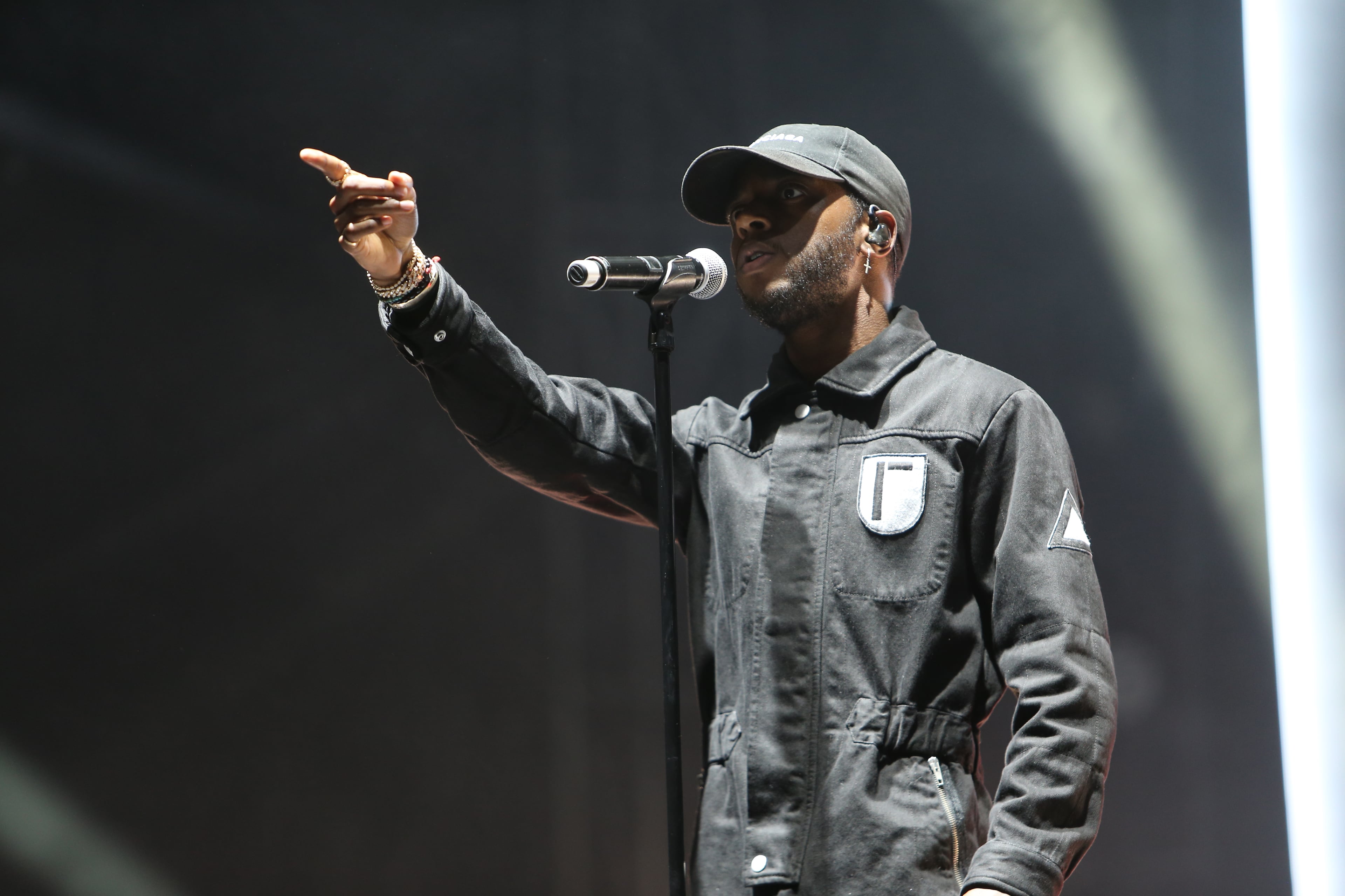 Atlanta artist 6lack performs at Music Midtown in Piedmont Park on Saturday, Sept. 14, 2019, in Atlanta. (Tyson Horne/AJC)