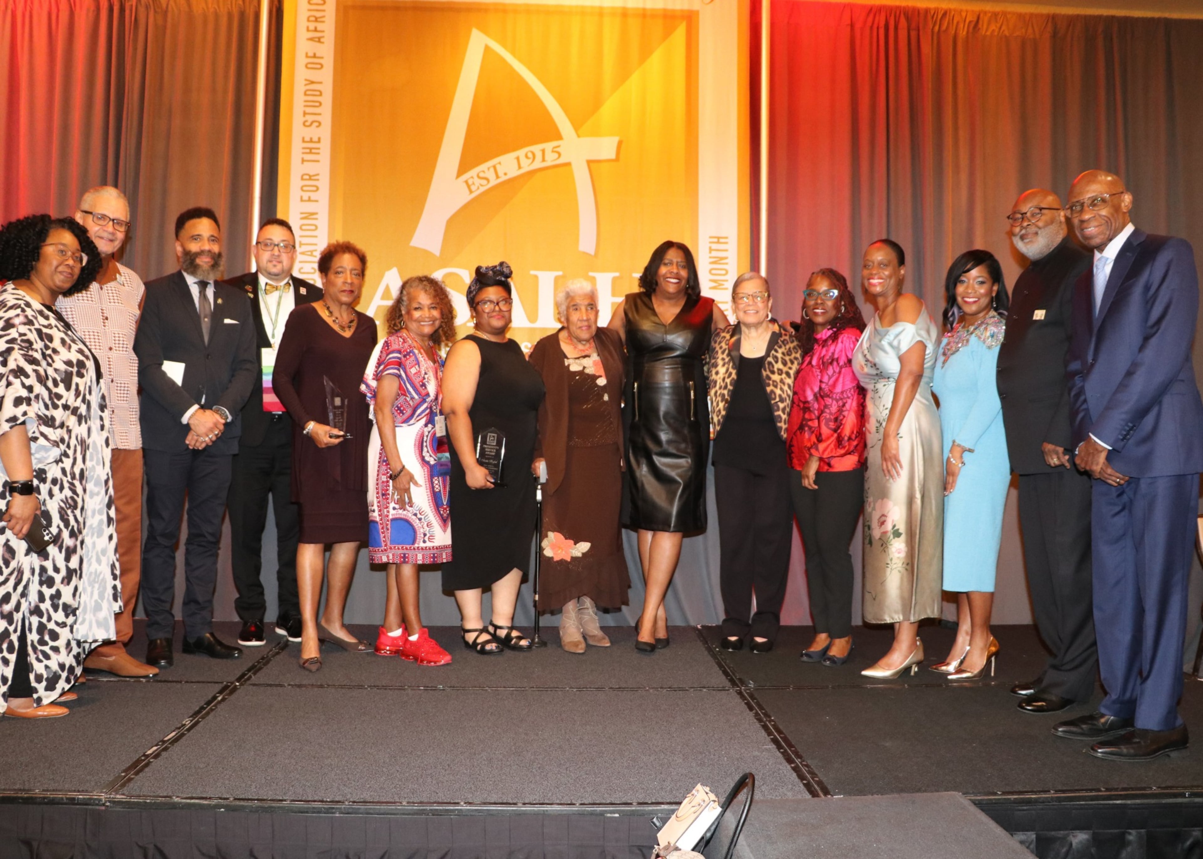 Members of ASALH at the 2024 annual convention. The organization, founded in 1915 has about 5,000 members. (Courtesy of ASALH)
