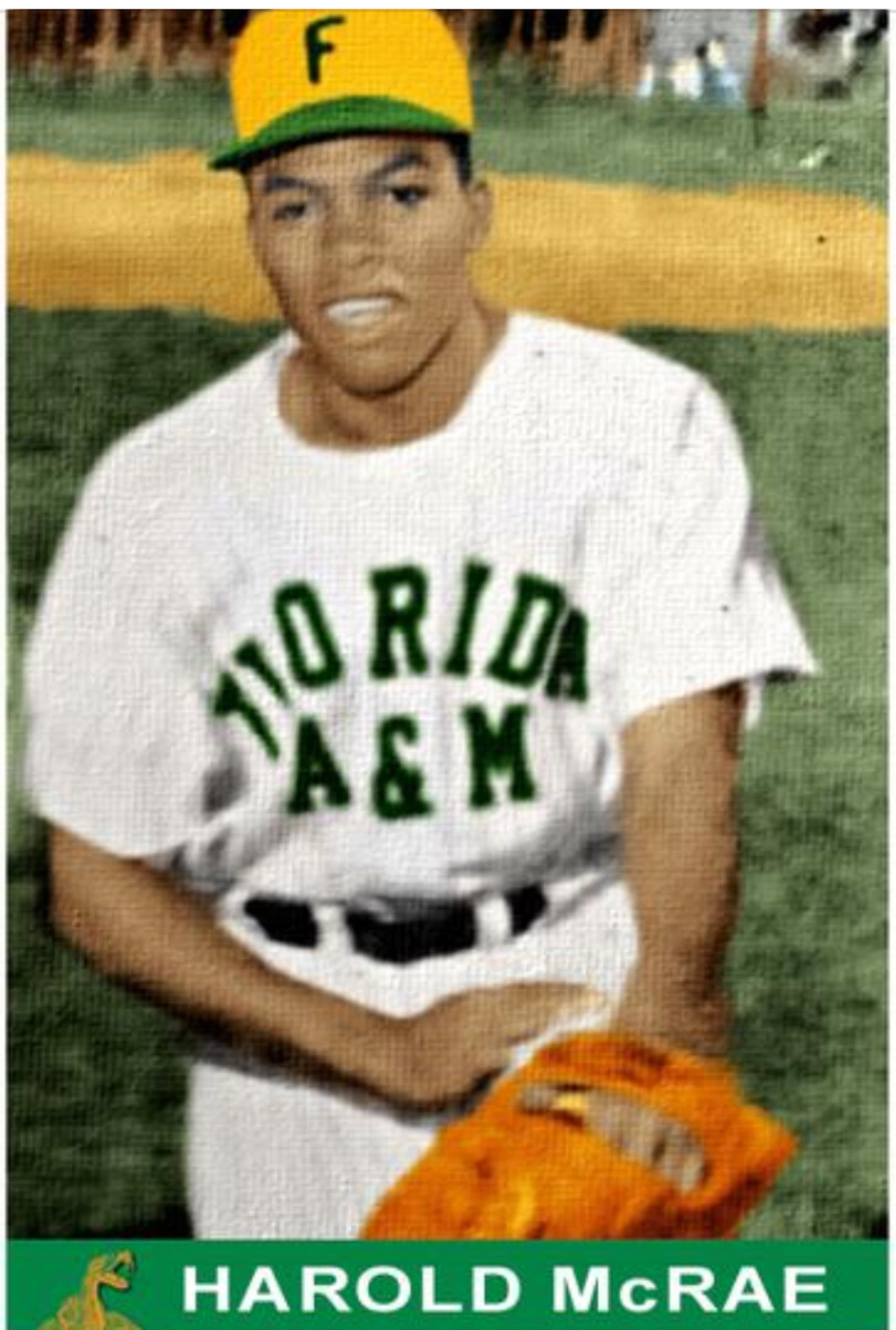 Florida A&M's Hal McRae was selected by the Reds in the sixth round of the 1965 draft with the 117th overall pick. (Courtesy of Florida A&M)