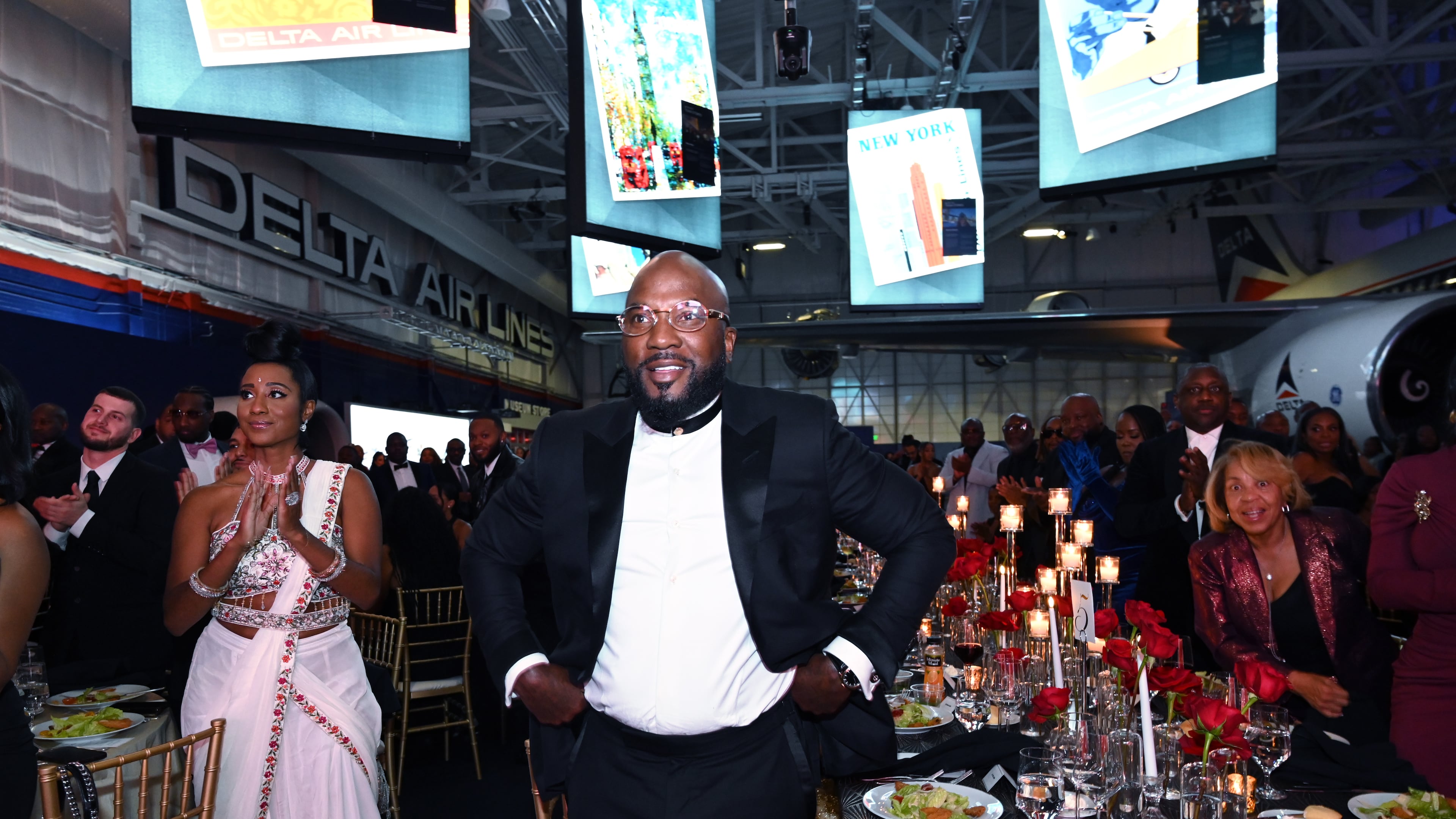 “When I go around the world and I represent this city, I’m not just representing people that made it, like us,” says rapper Jay “Jeezy” Jenkins. “I make sure that I represent the youngsters that want to make it like us.” His fifth annual Sno Ball was held at the Delta Flight Museum, Thursday, Oct. 9, 2025, in Atlanta. (Hyosub Shin/AJC)