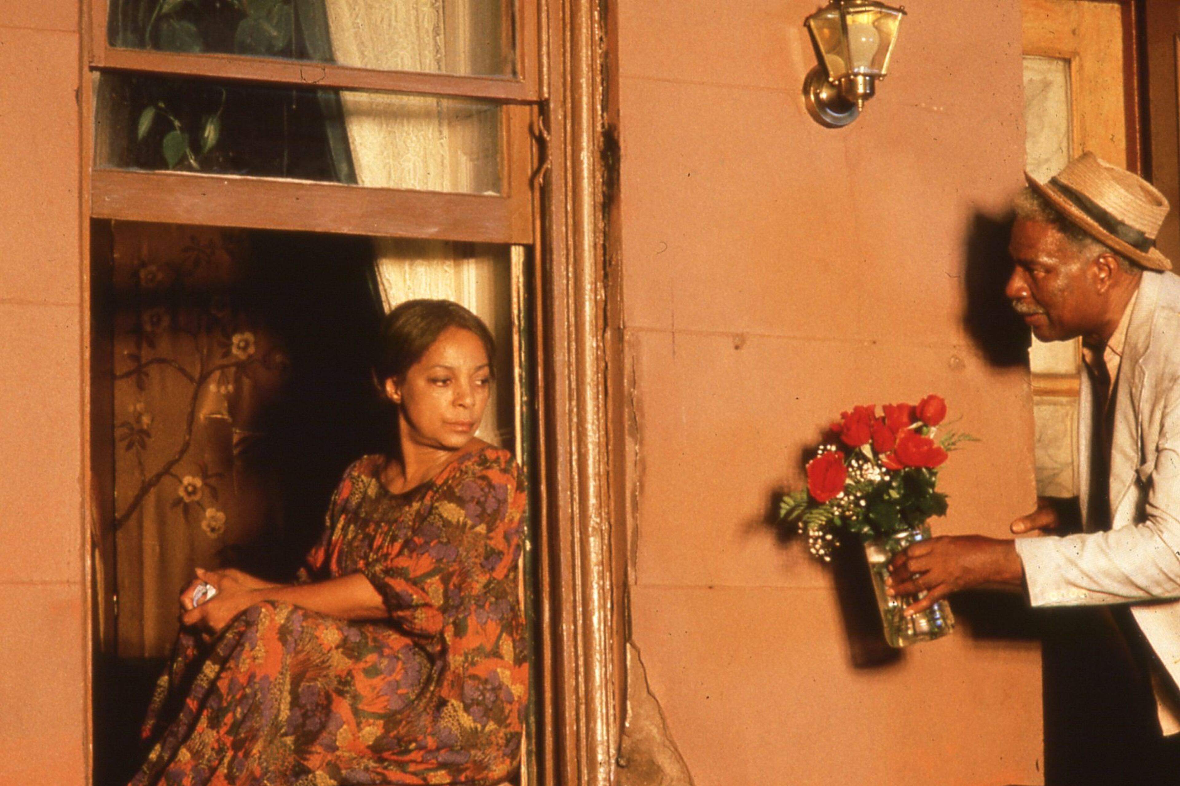 Dee and Davis in director Spike Lee's acclaimed film, "Do the Right Thing." (Courtesy of David Lee)
