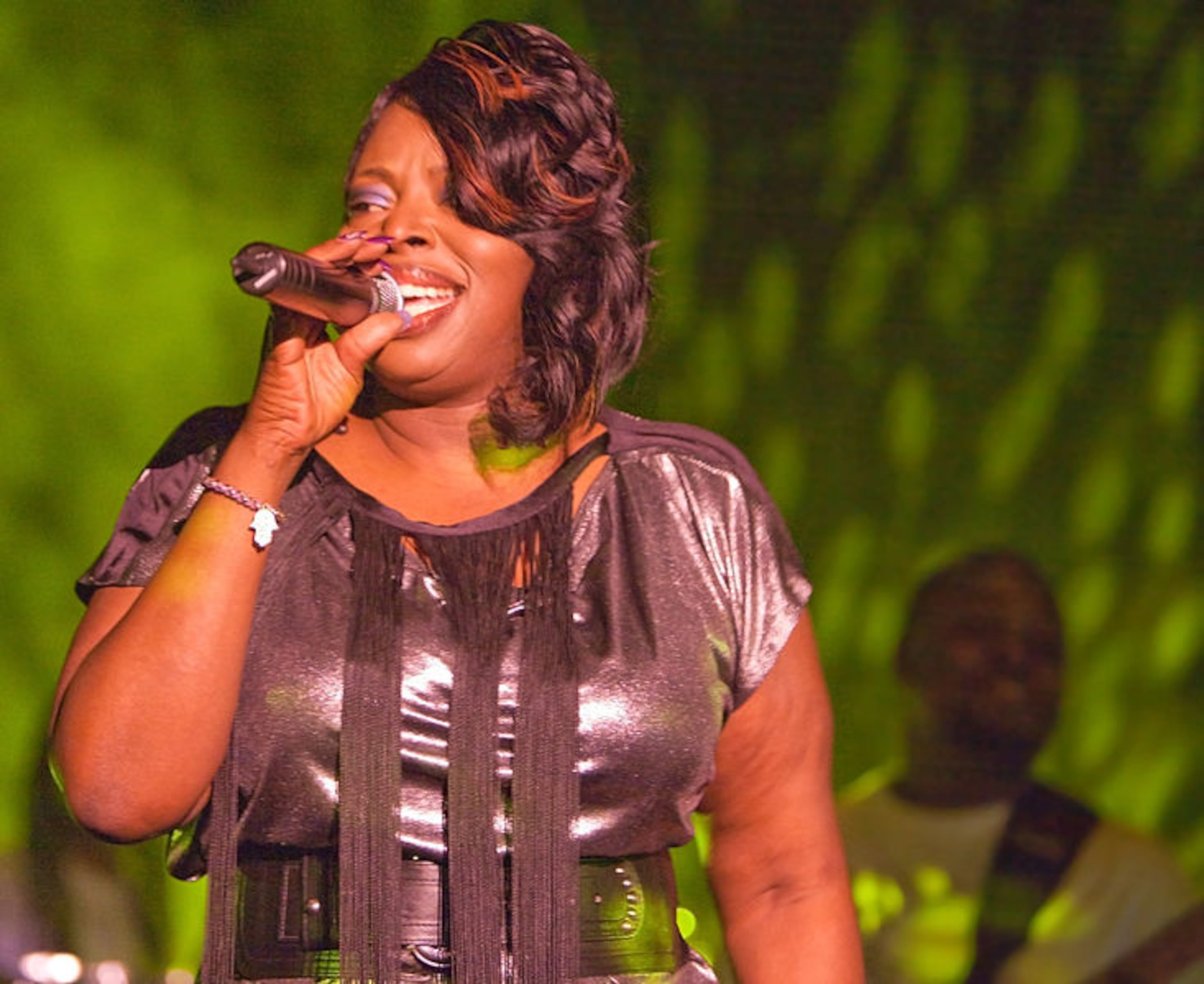 Angie Stone died in an automobile accident in 2025. (Handout)
