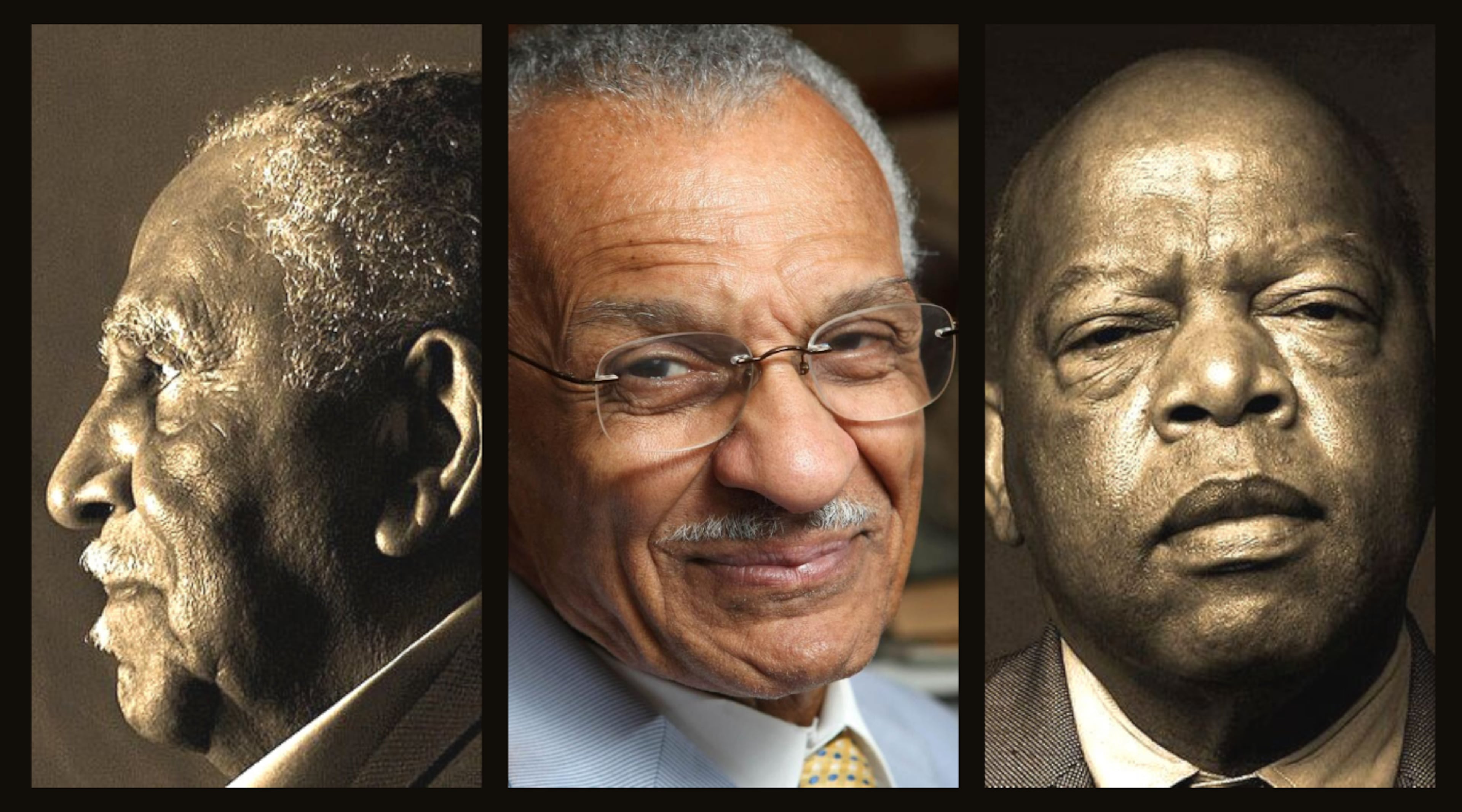Civil Rights icons, Joseph Lowery, C.T. Vivian and John Lewis. (AJC file photos)