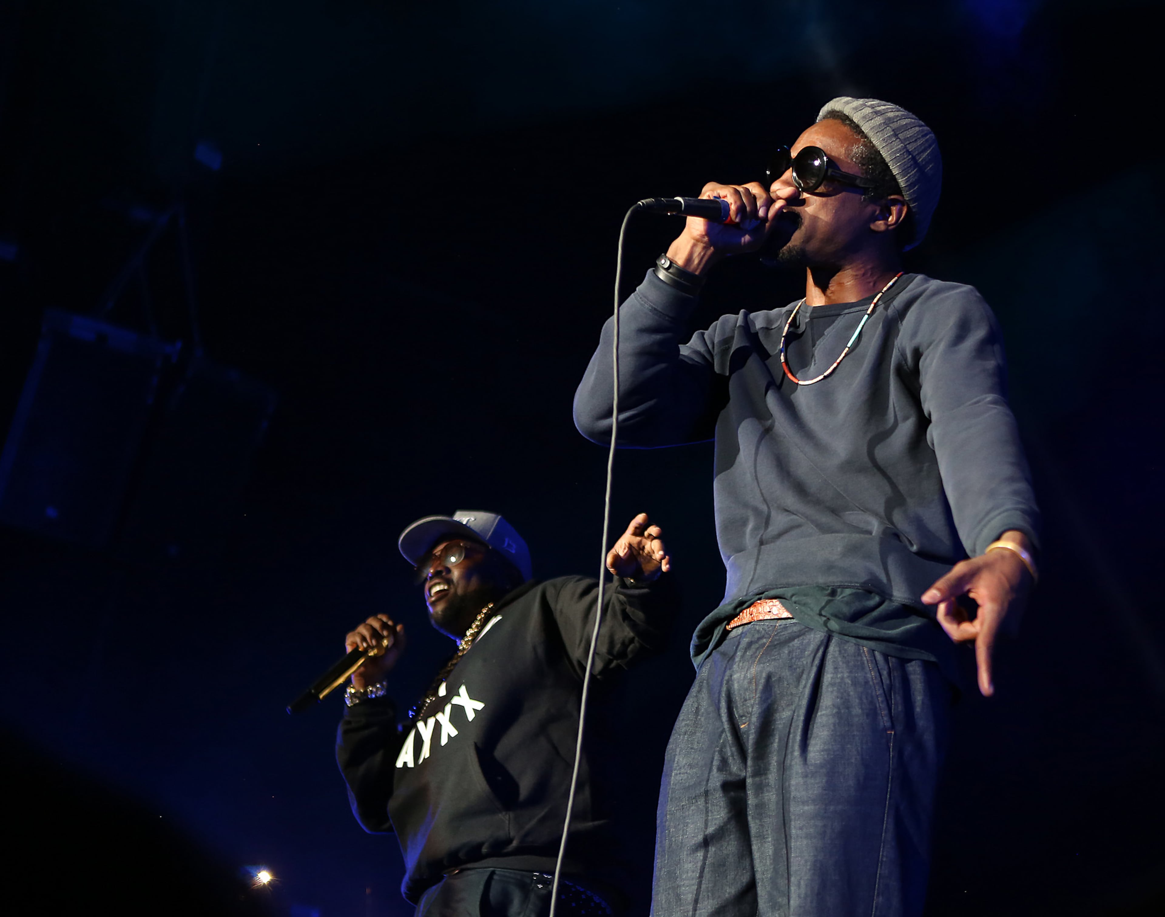 Outkast reunited at the One MusicFest in Atlanta in 2016. (Akili-Casundria Ramsess for the AJC)