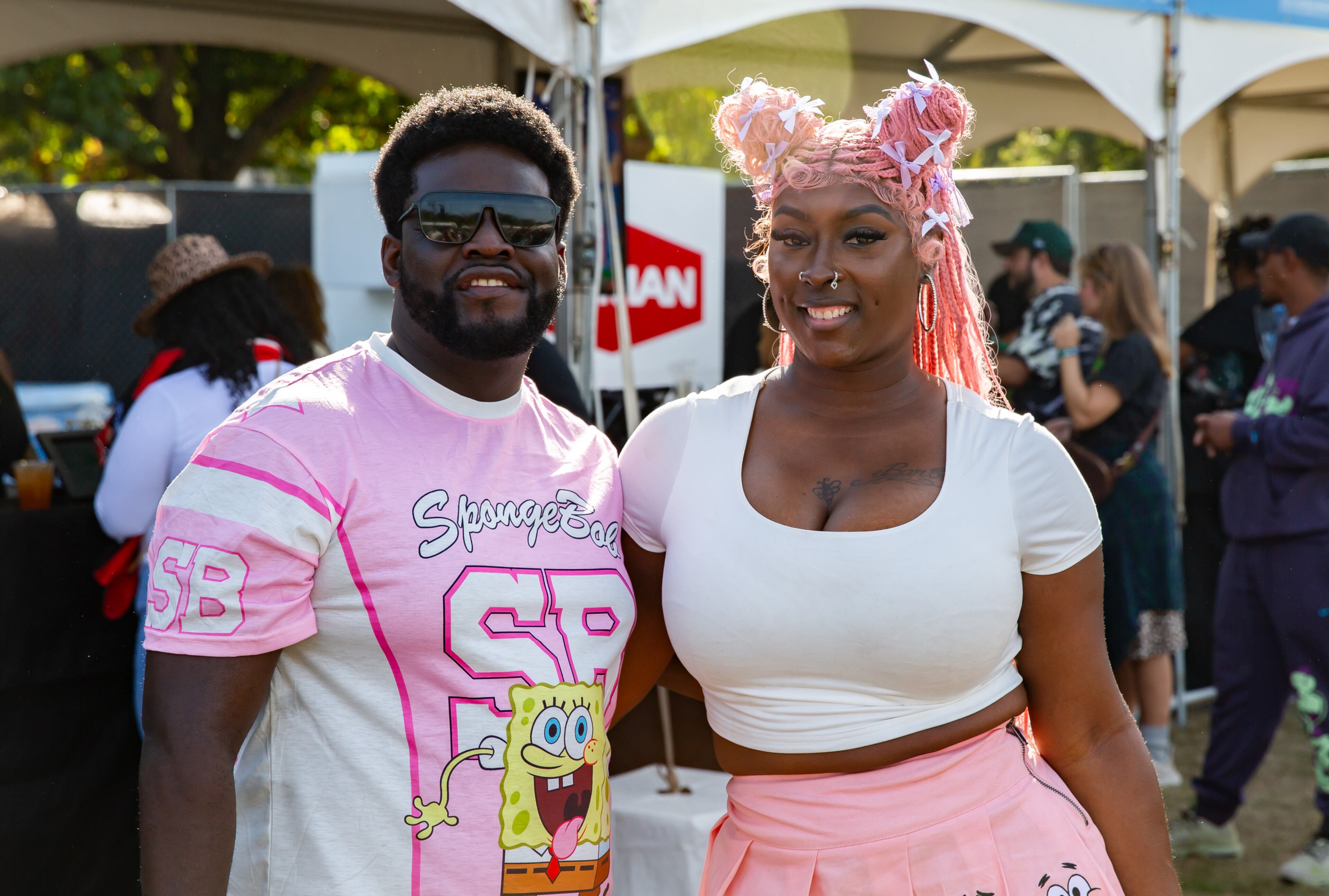 Fans enjoy One Musicfest on Saturday, Oct. 25, 2025, at Piedmont Park in Atlanta. (Ryan Fleisher for the AJC)