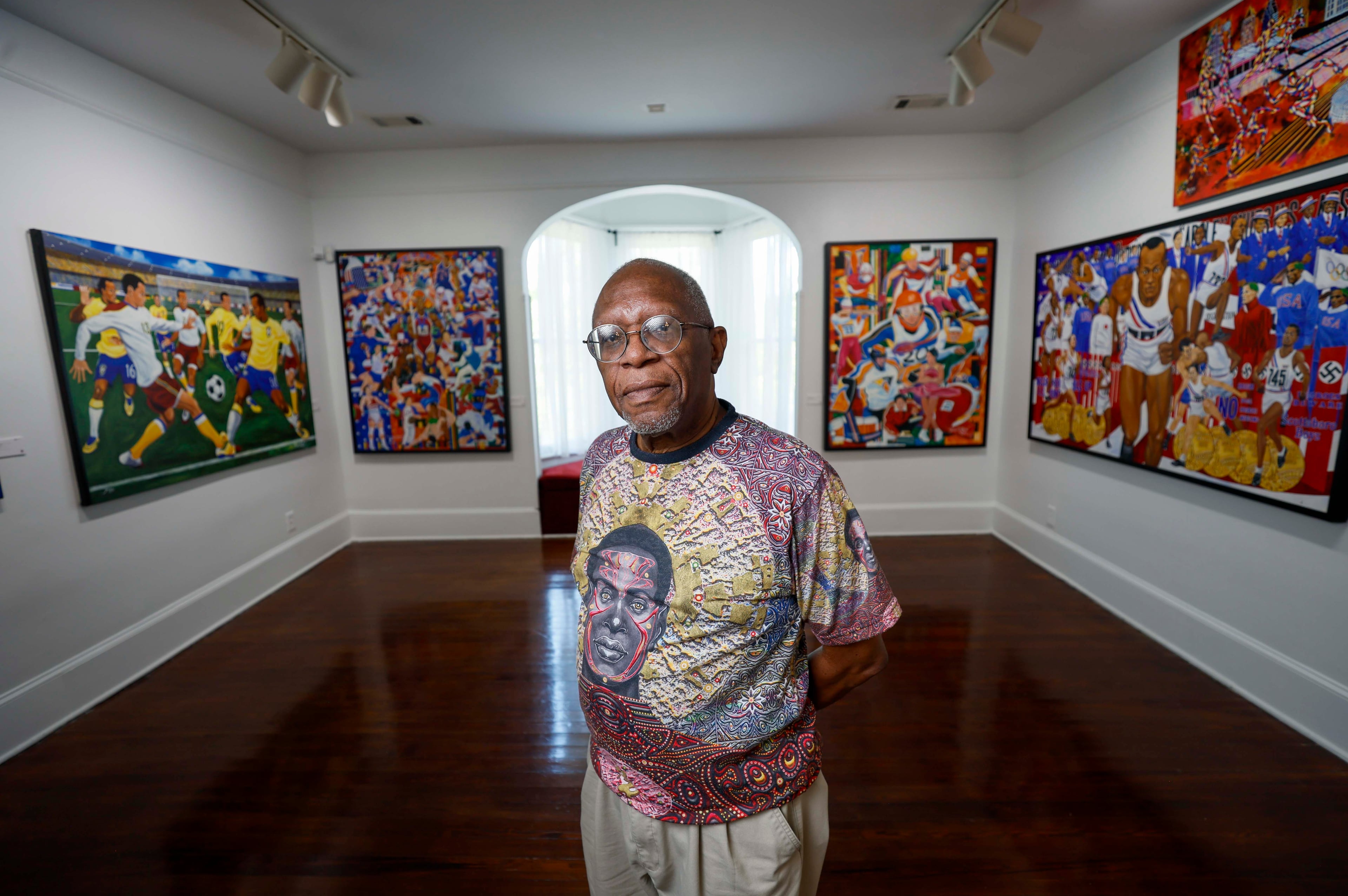 Steve Allen celebrates 30 years of Olympic art