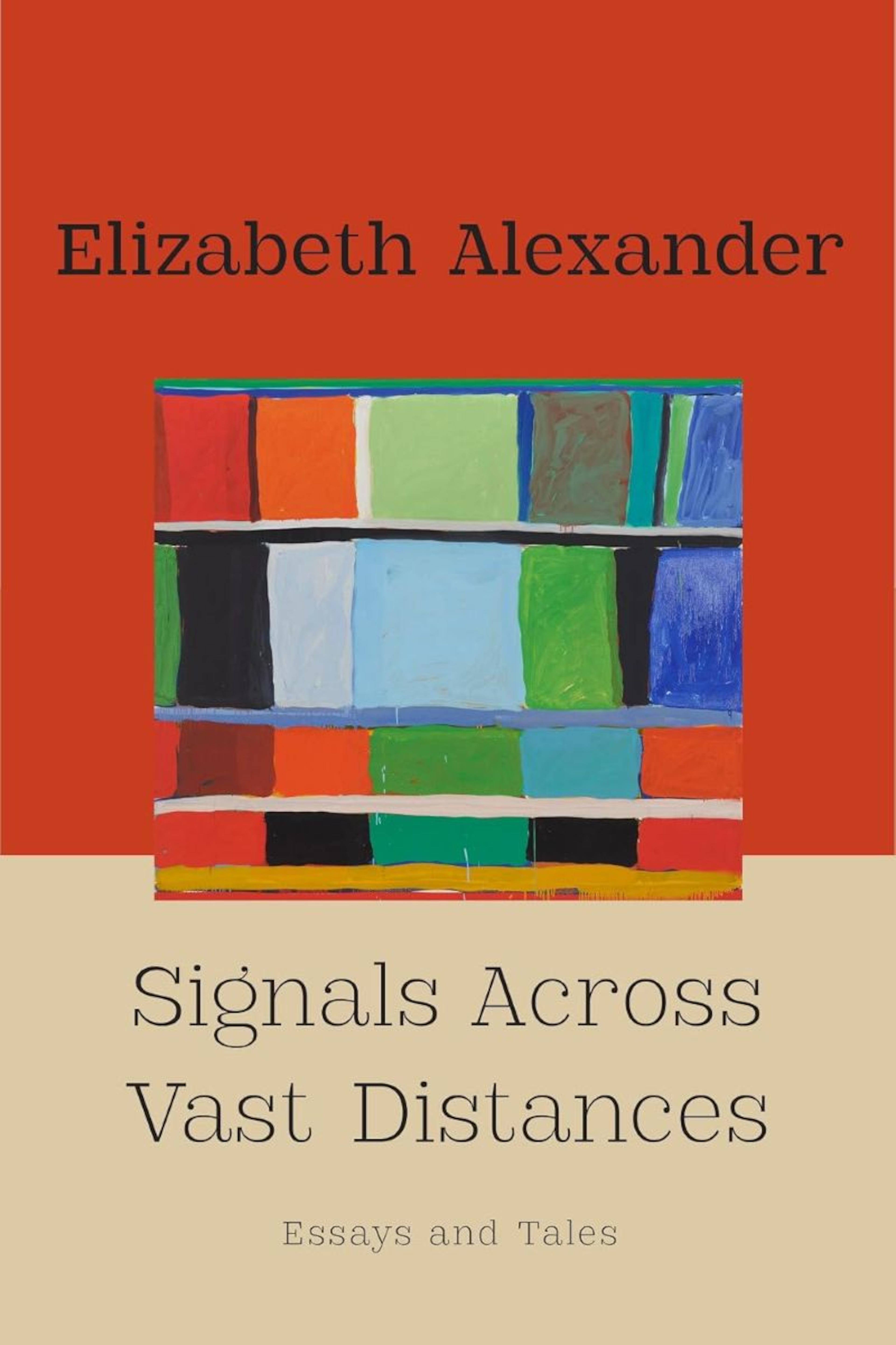 Cover art for poet Elizabeth Alexander's "Signals Across Vast Distances: Essays and Tales." The book published Sept. 15, 2026. (Courtesy of W.W. Norton and Company)