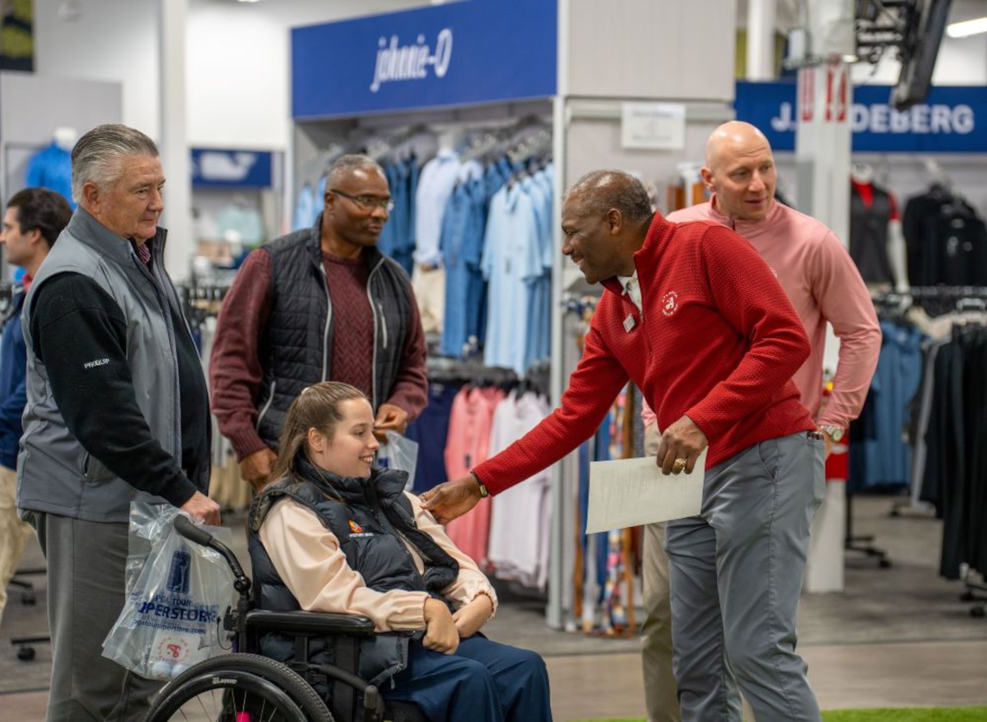 “Golf is changing rapidly with more women, juniors and people of color, so everything has to be welcoming and pleasing with products people want to buy but giving them the opportunity to see what pros on the PGA Tour are playing with,” PGA Tour Superstore vice president Ralph Stokes said. (Courtesy of PGA Tour Superstore)