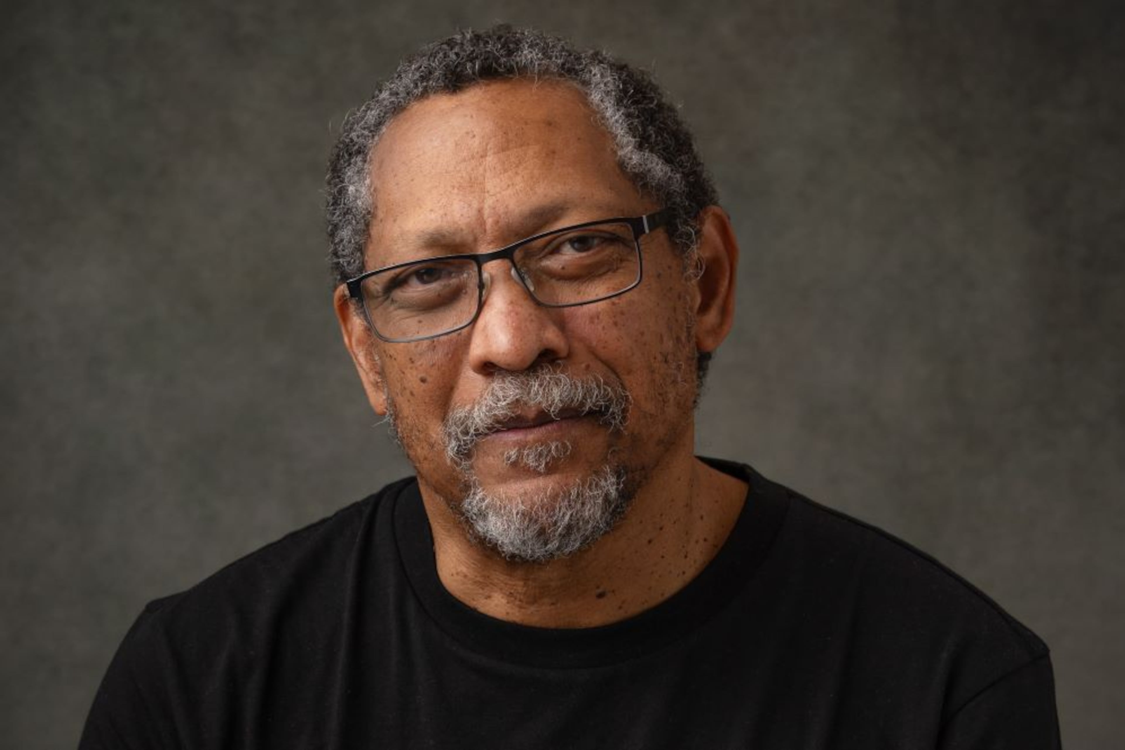 Pulitzer Prize and National Book Award-winning novelist Percival Everett is visiting Morehouse College for a conversation on art and writing Friday, April 24, 2026. (Courtesy of Charlotte Lesnick)