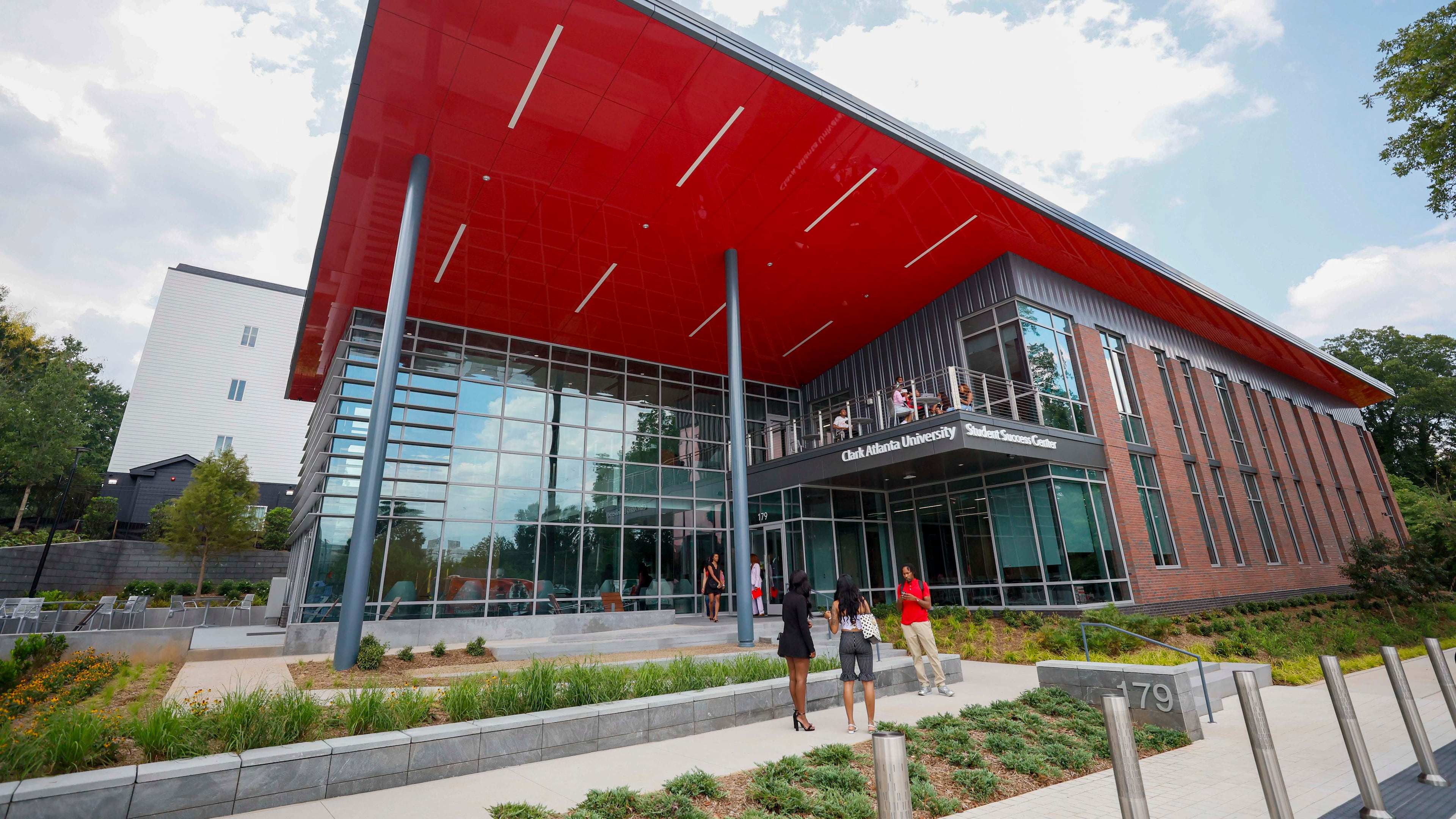 Clark Atlanta University’s Student Success Center is pictured on campus Wednesday, Sept. 2, 2026. This new building marks the University’s first significant academic facility in over twenty years and aims to revolutionize how students access resources, form connections, and reach their goals. (Miguel Martinez/AJC)