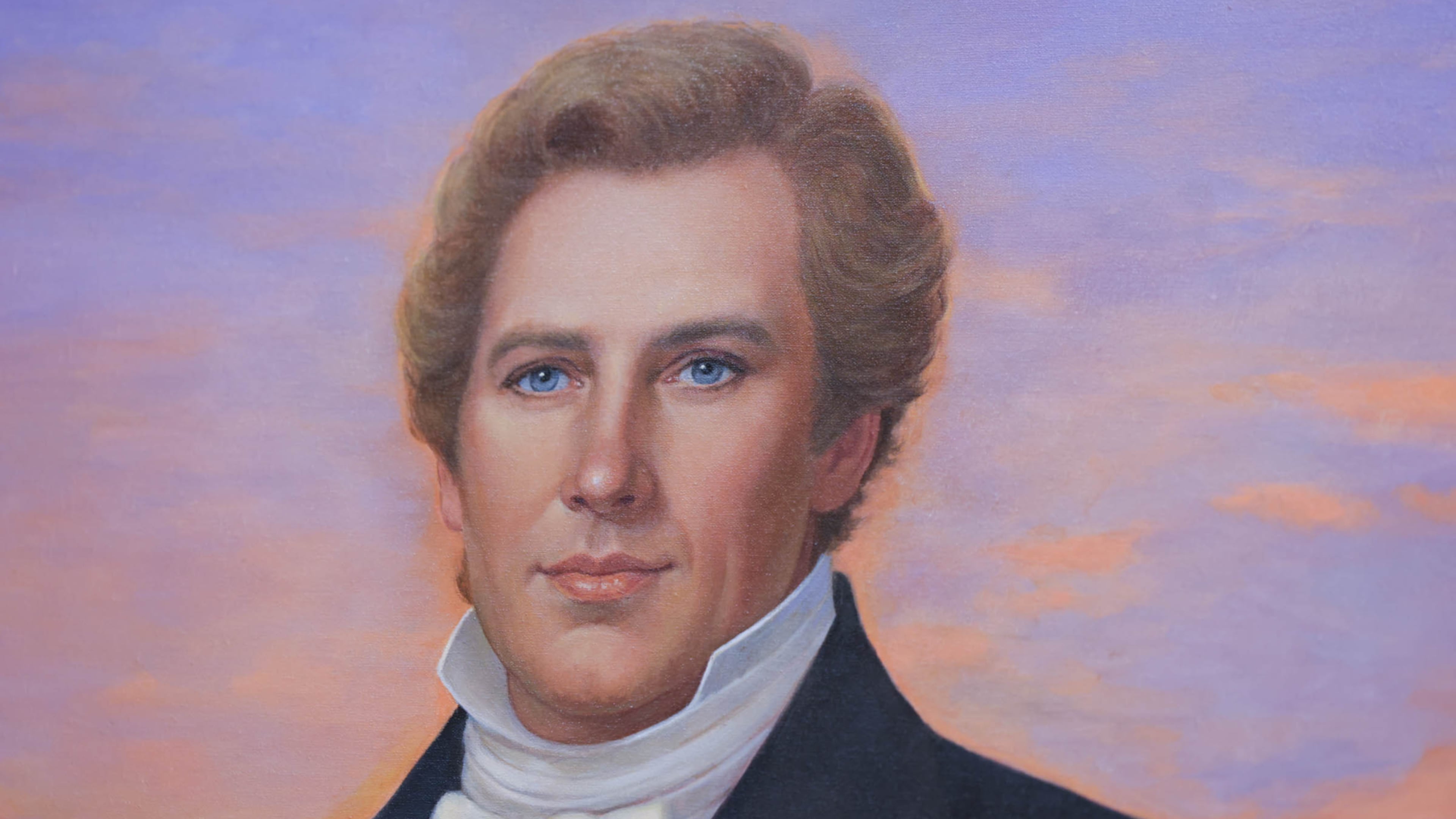 Joseph Smith, founder and first president of The Church of Jesus Christ of Latter-day Saints, once supported slavery. He appeared to have changed his mind, however, when he ran for president in 1844. (Courtesy of Intellectual Reserve Inc.)