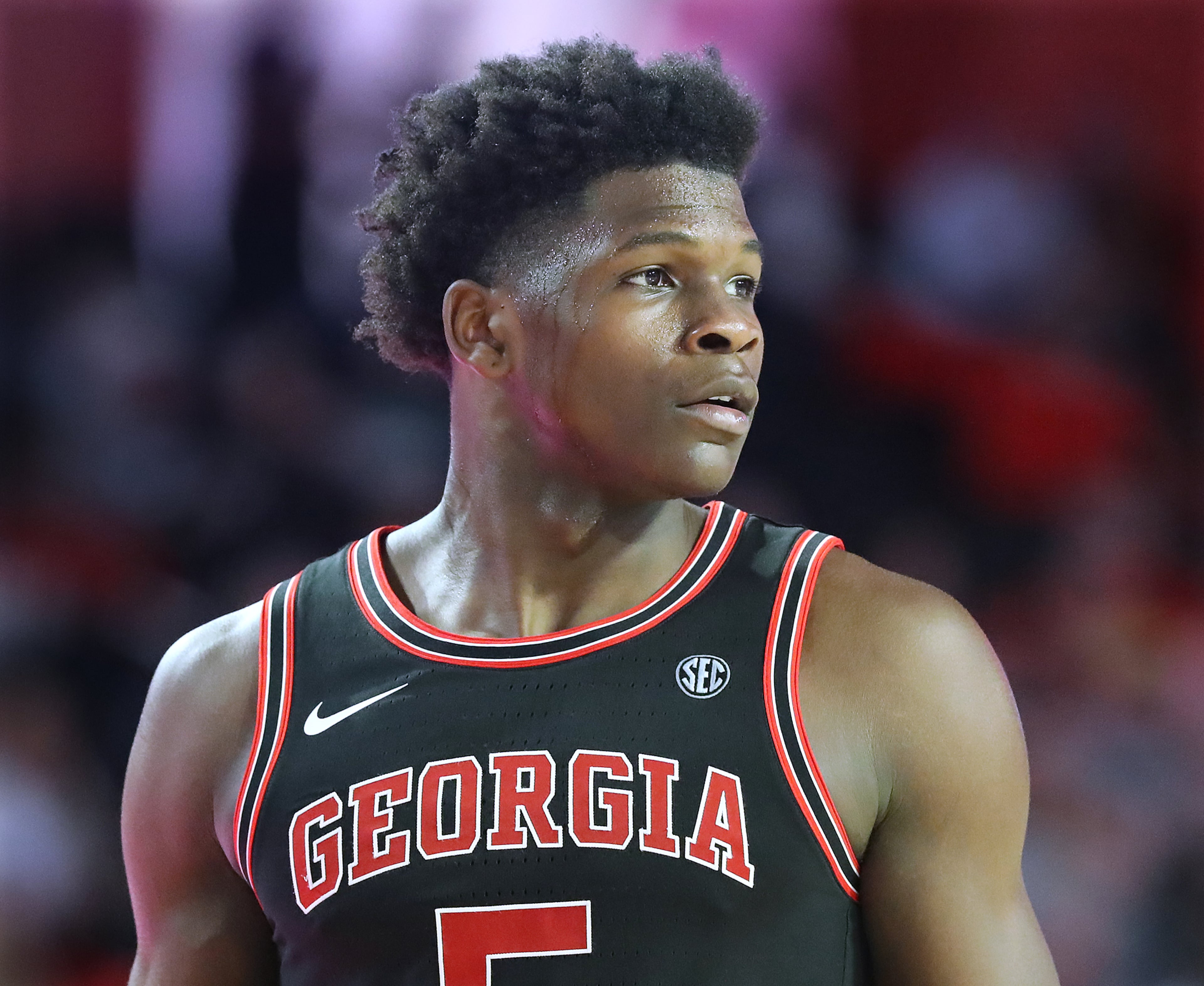Georgia guard Anthony Edwards. (AJC file photo)