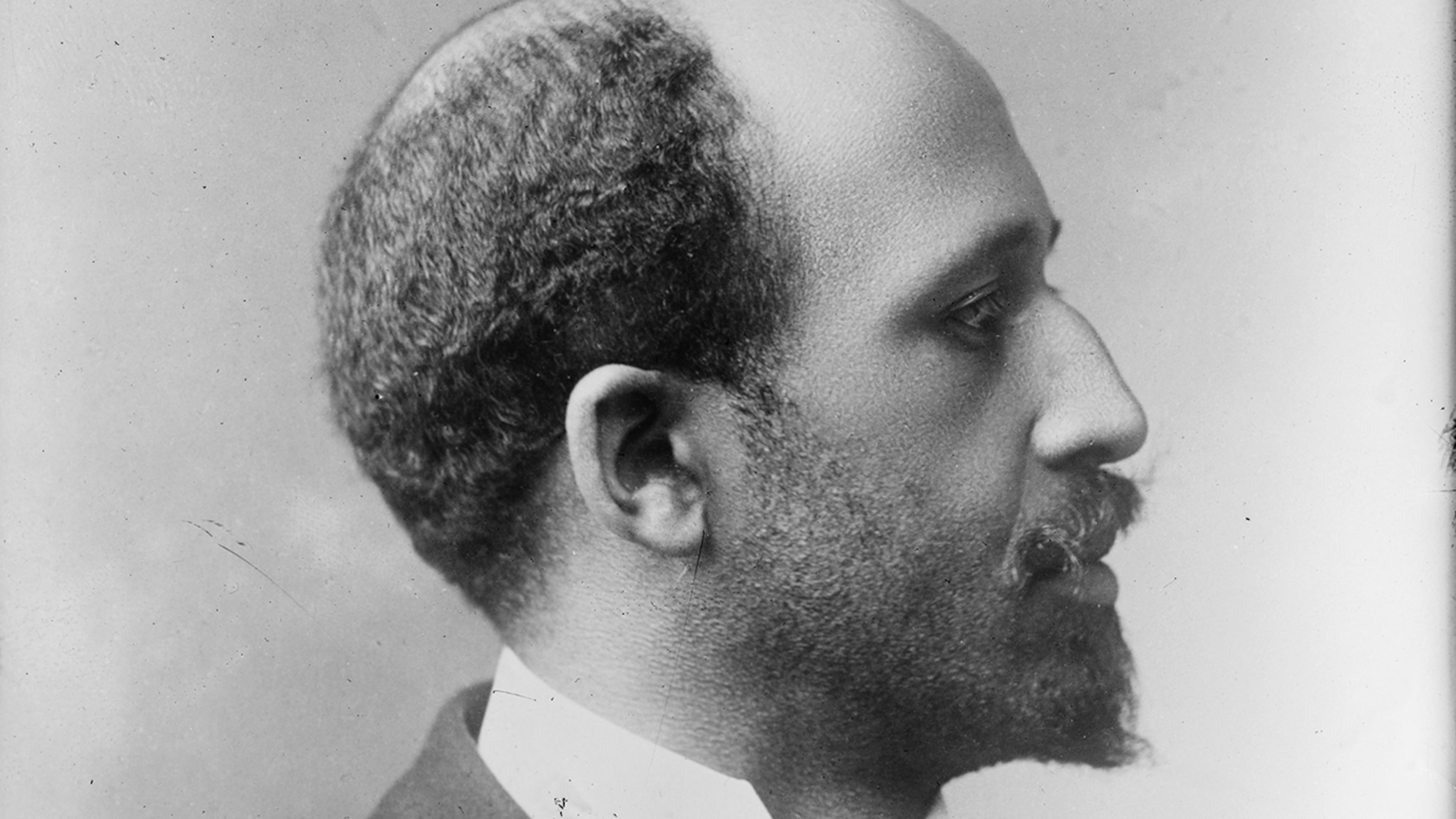This portrait of W.E.B. Du Bois is from 1904, when he was a professor at Atlanta University. The Atlanta Constitution often reported on the professor's activities, and first mentioned him as a Harvard student in 1890. (Library of Congress)