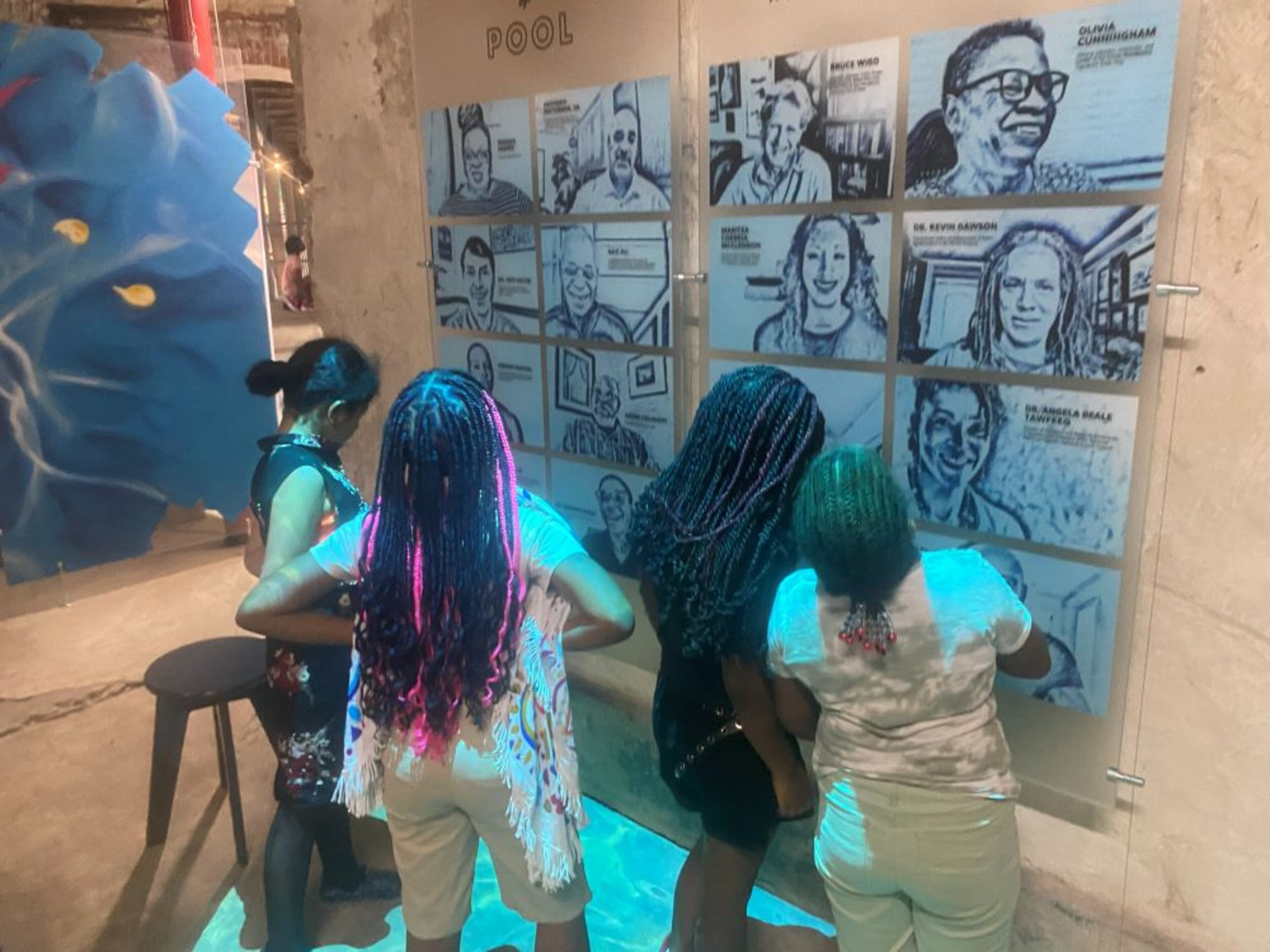 "Pool: A Social History of Segregation," a traveling exhibit that spotlights Black communities' connections to aquatics, will be on display in the lobby of Omni Atlanta Hotel at Centennial Park on Wednesday through Saturday and Morehouse College on Friday and Saturday. (Courtesy of Diversity in Aquatics)