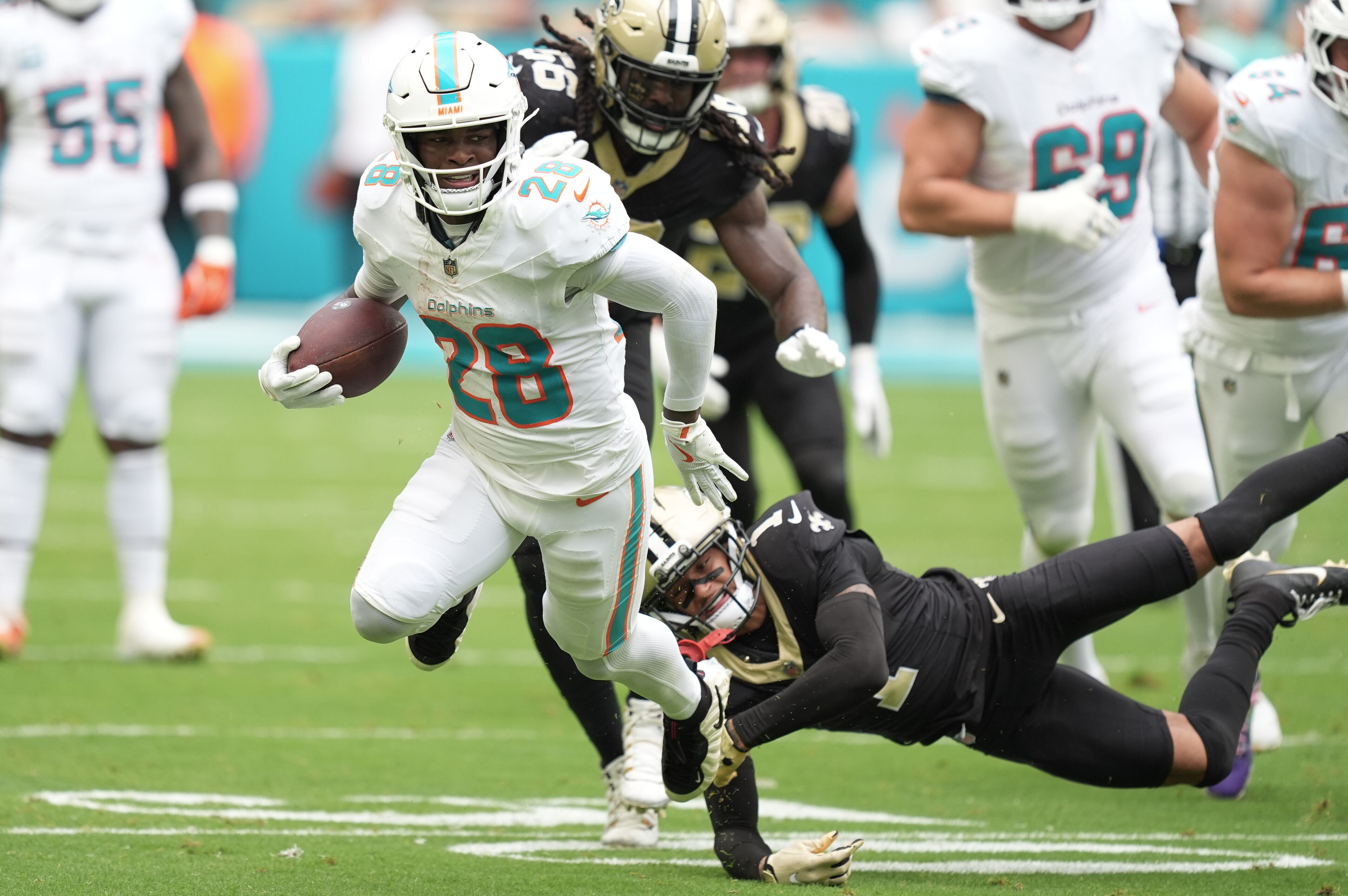 Dolphins Achane Football