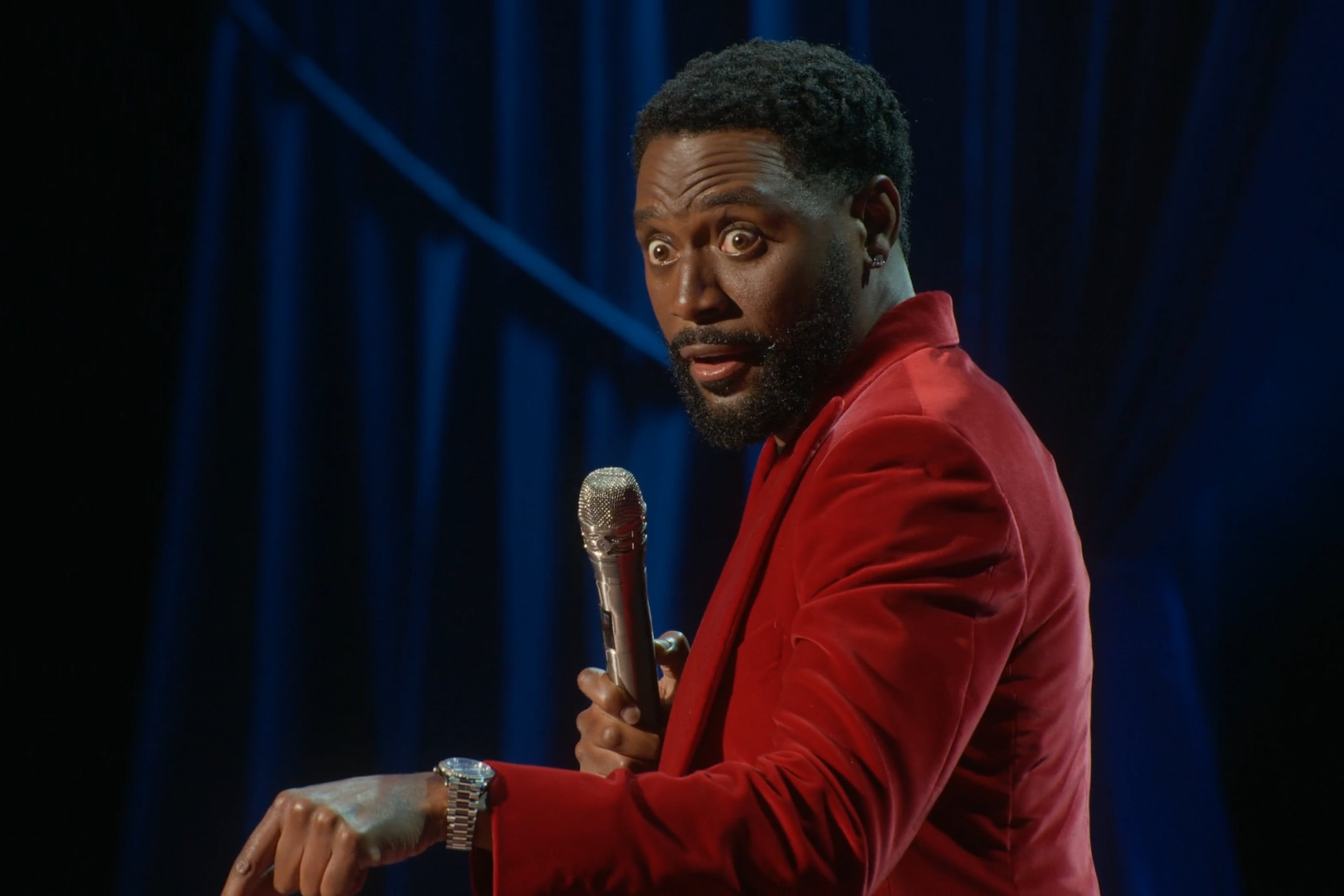 Atlanta stand-up comic Kountry Wayne has released his first Amazon stand-up special, "Nostalgia," focused on faithfulness in relationships, child rearing and dating older women. (Courtesy of Amazon)