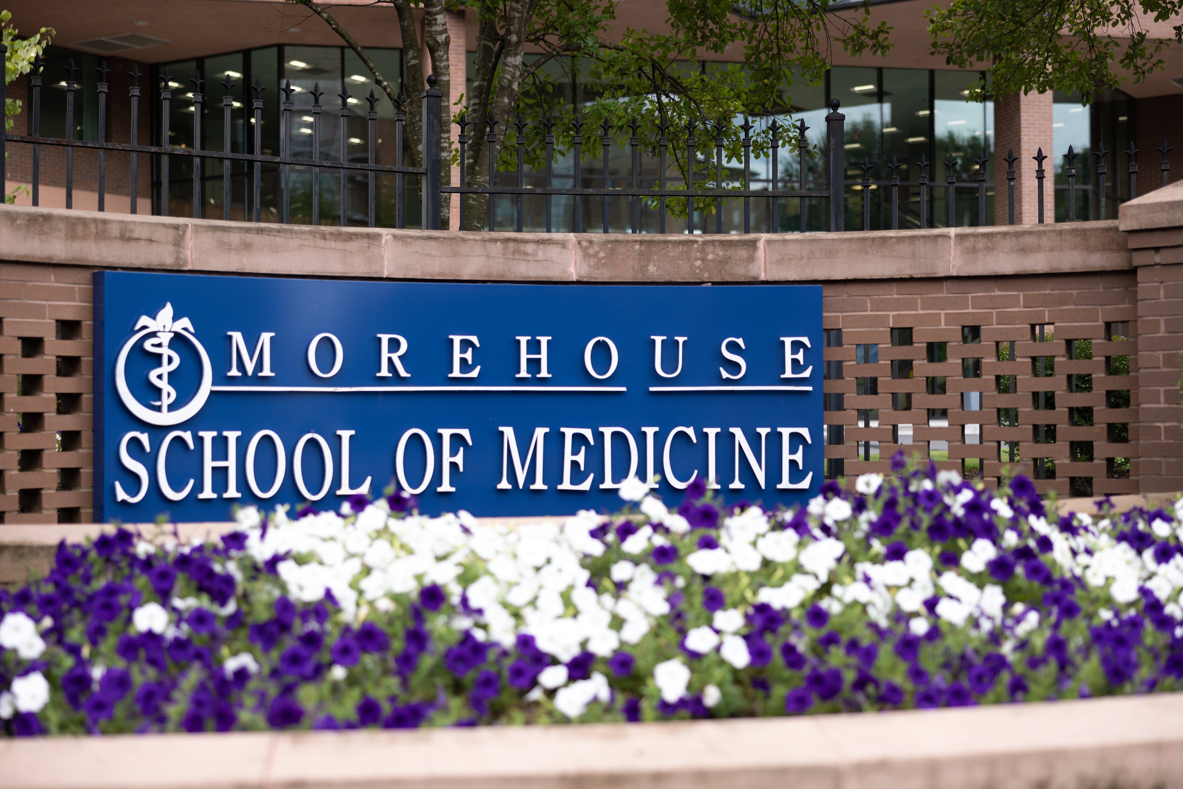 Morehouse School of Medicine entrance sign on August 25, 2022.