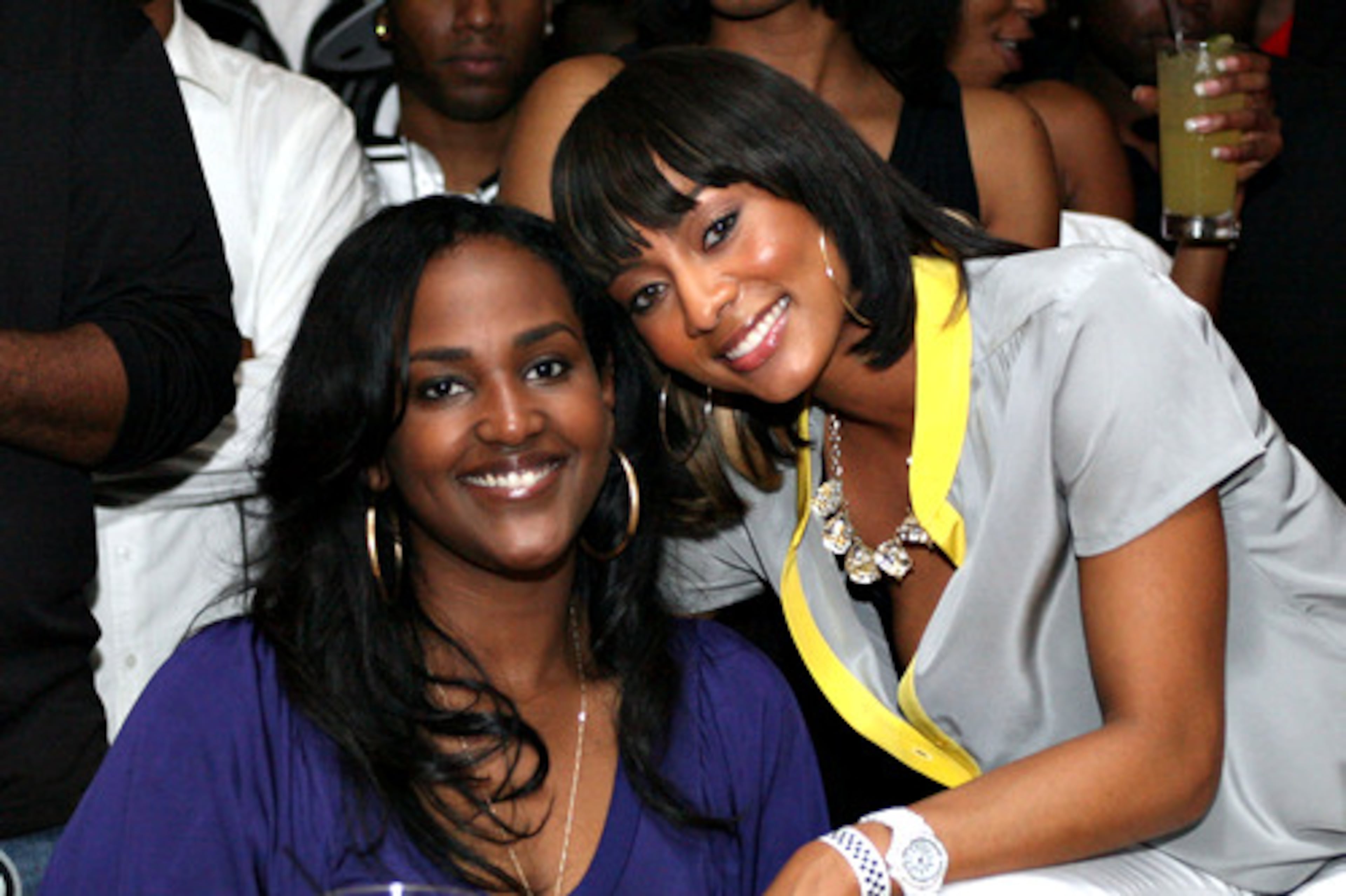 ATLANTA SINGER and songwriter Keri Hilson (right) and Universal Music Publishing veep Ethiopia Habtemariam were guest judges at the showcase.