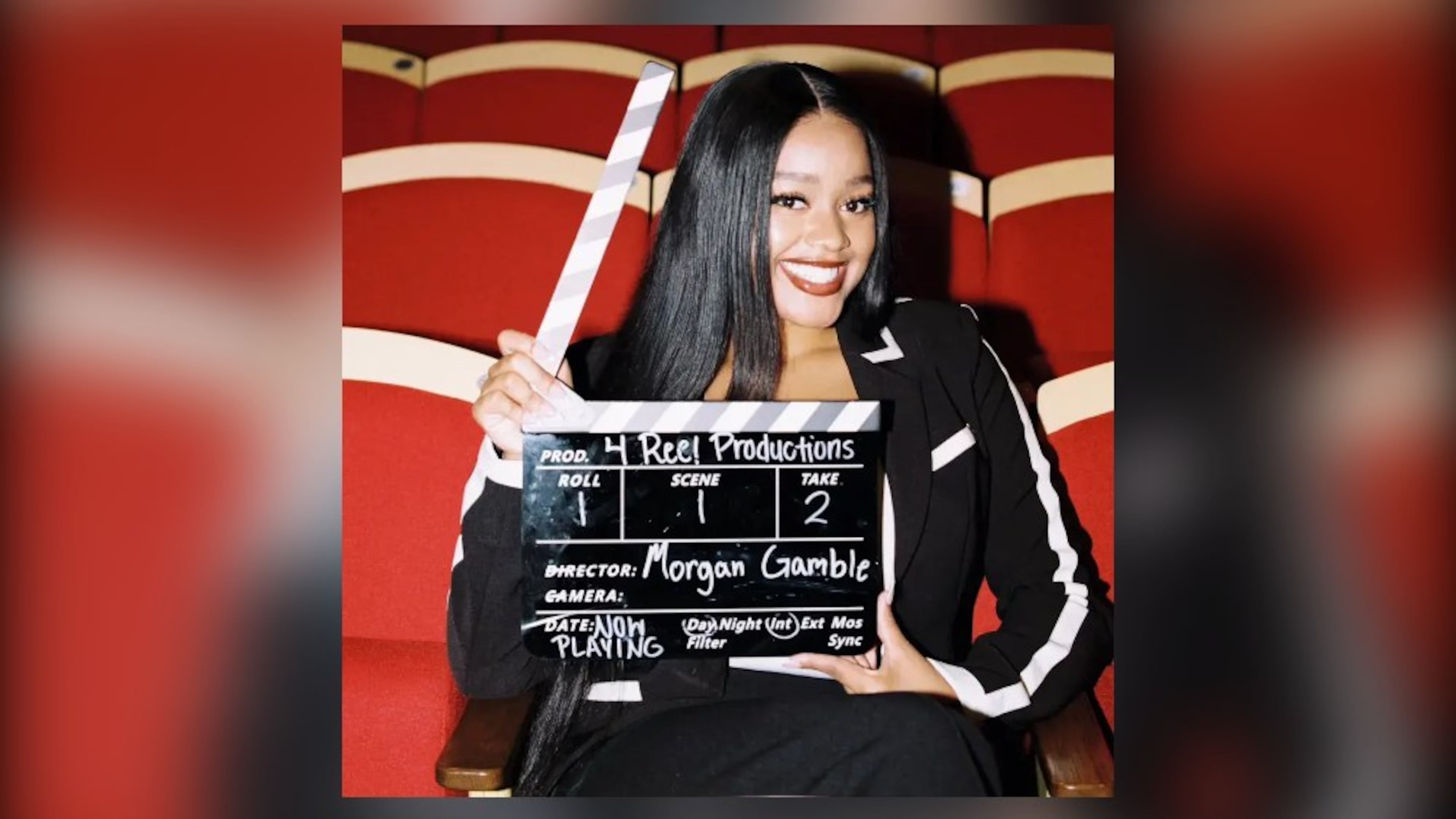 Clark Atlanta University student Morgan Lee Gamble was the founding president of the student-led media organization 4 Reel Productions. The CAU community revered her campus involvement. She died Wednesday, Oct. 14, 2026, after a car crash the previous night in Summerhill. (Courtesy of Brandi Gamble)