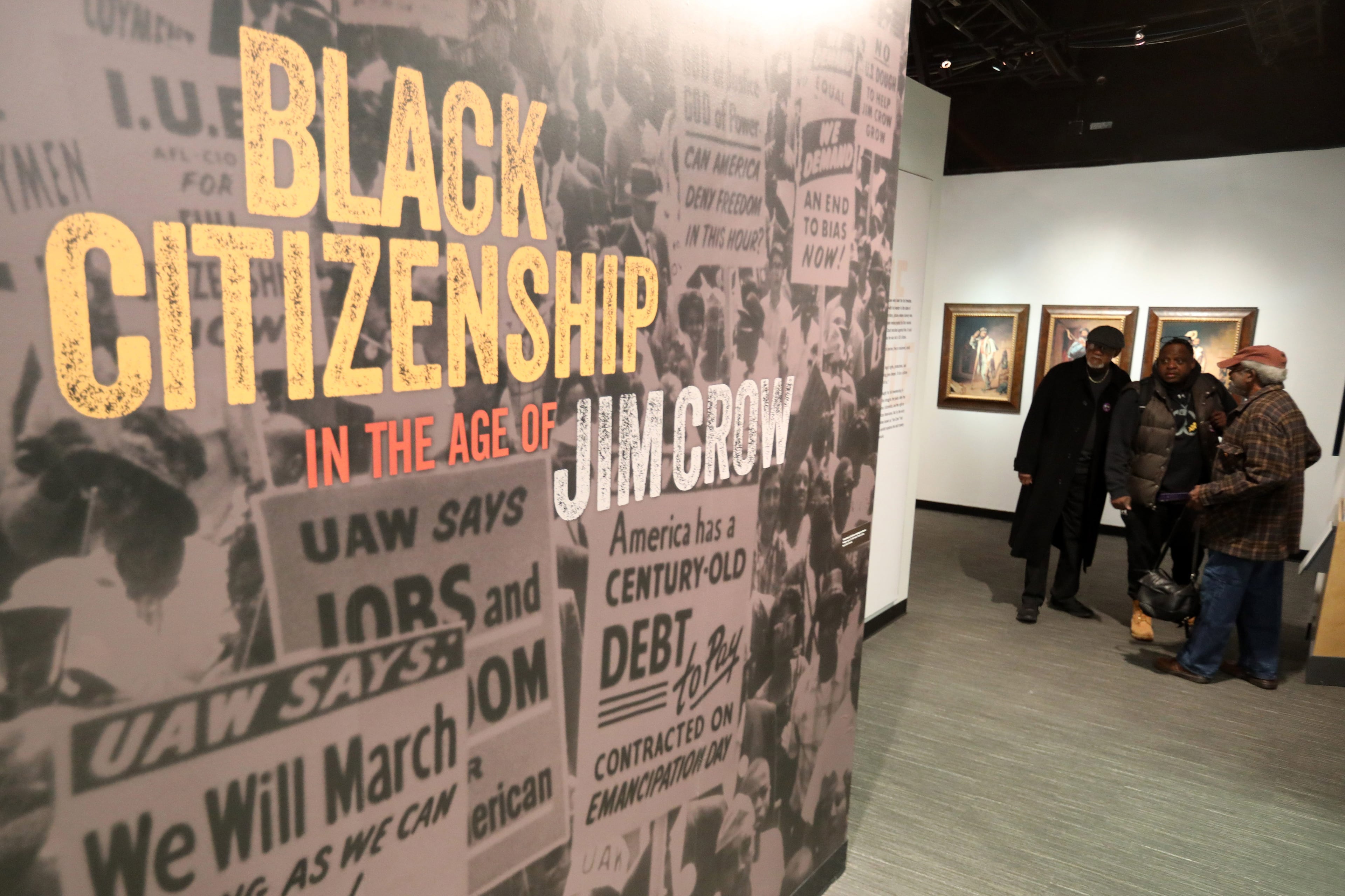 The “Black Citizenship in the Age of Jim Crow” exhibit at the Atlanta History Center explores the African American struggle for full citizenship and racial equality that unfolded in the 50 years after the Civil War. (Miguel Martinez/AJC)