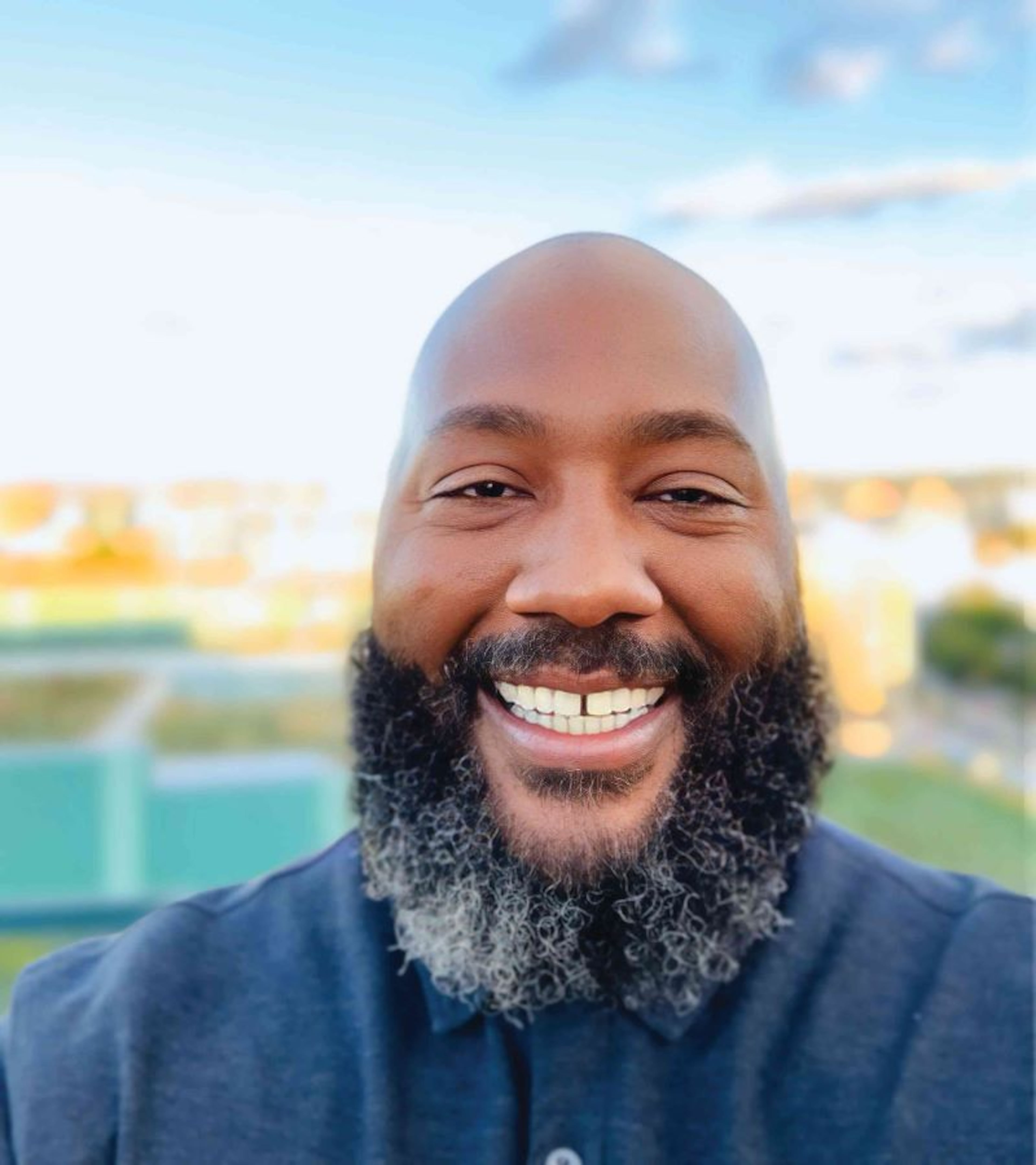 Christian Gregory, son of the late comedian and activist Dick Gregory, co-authored “Seven Million Steps” with Derrick Barnes. Gregory wanted to remind readers of his dad’s selfless acts in combating food insecurity. (Courtesy of Christian Gregory)